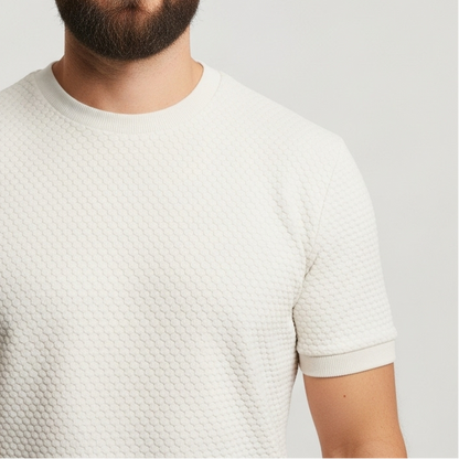 TEXTURED STRUCTURE TEE