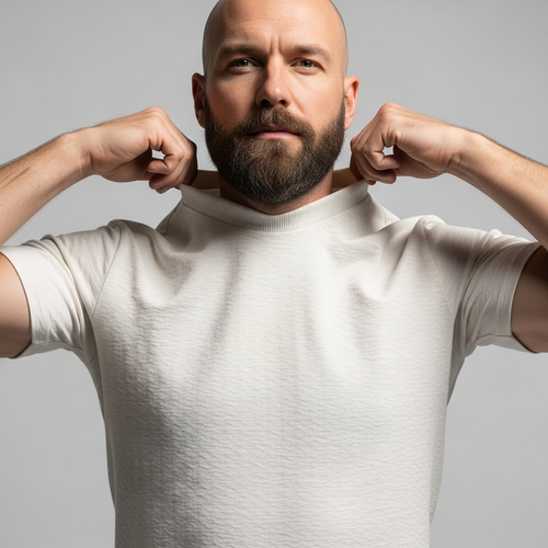 TEXTURED STRUCTURE TEE