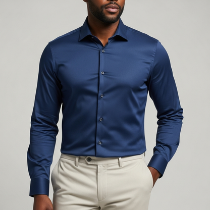 LINEN BLEND SHIRT